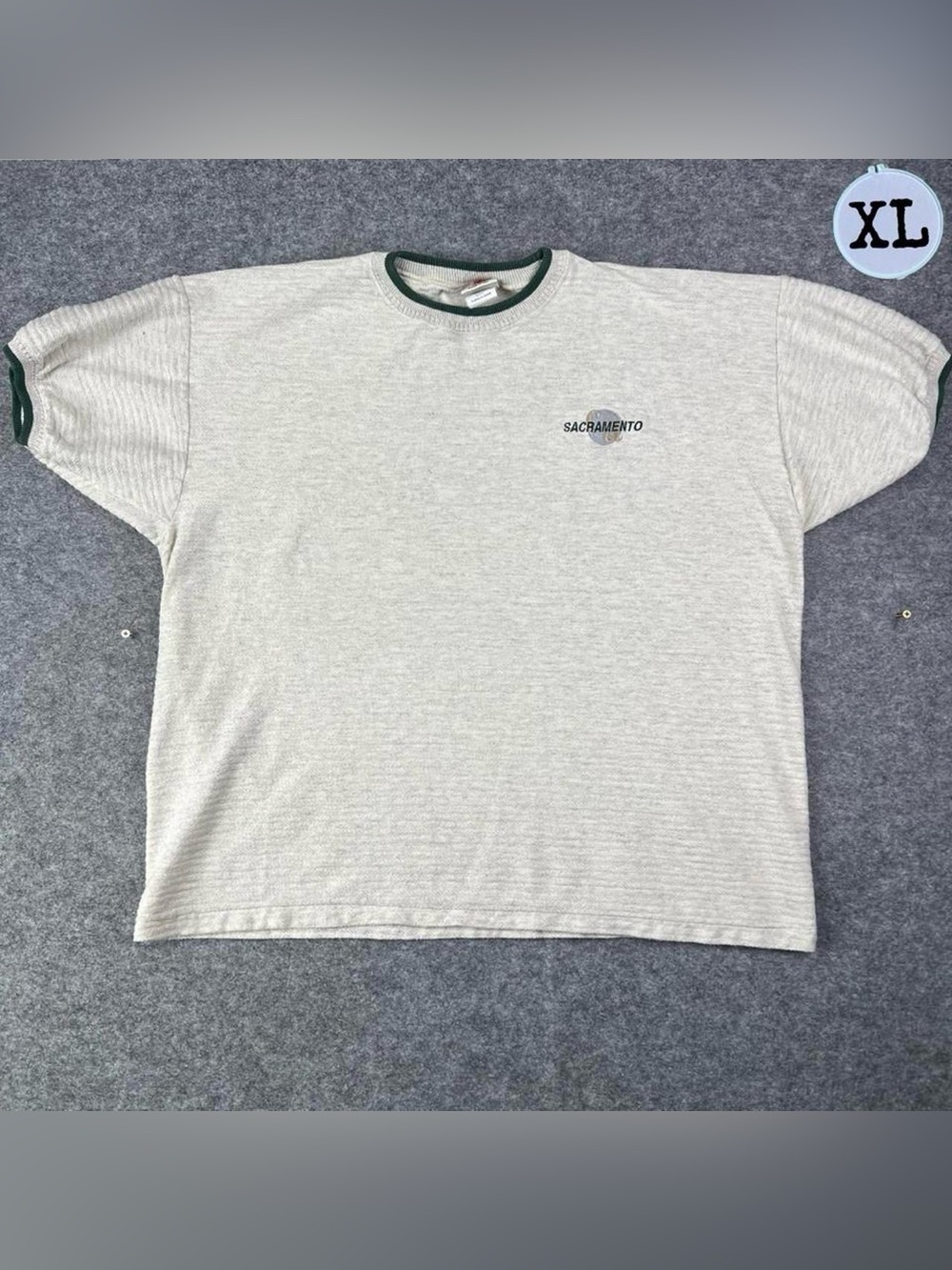 Vintage 90’s Sacramento California Textured Tee Shirt